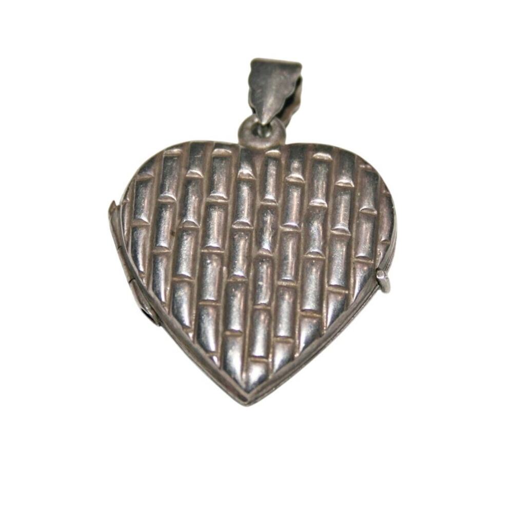 Vintage Sterling Silver Heart Locket